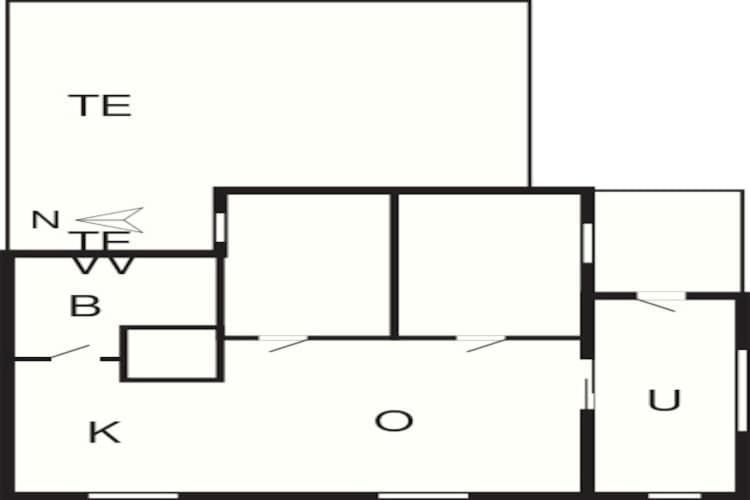 4 Person Holiday Home In R M Lakolk Екстер'єр фото